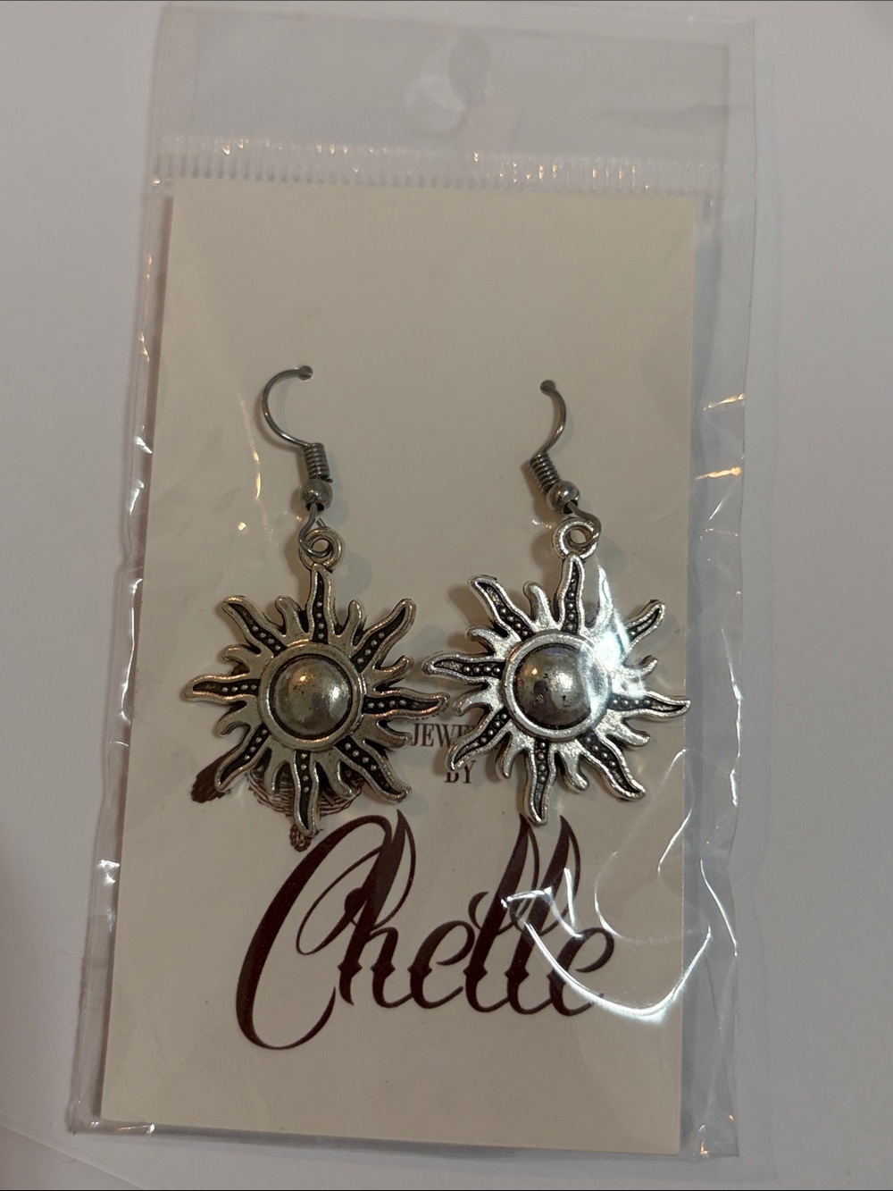Starburst Sun Sunshine Hook Earrings